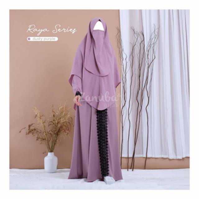 ZANUBA RAYA SERIES (GAMIS, KHIMAR, CADAR)