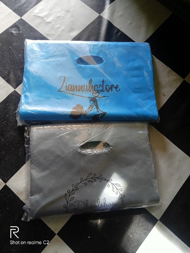 Plastik Packing Olshop Salon Satu Sisi Ukuran 25x35