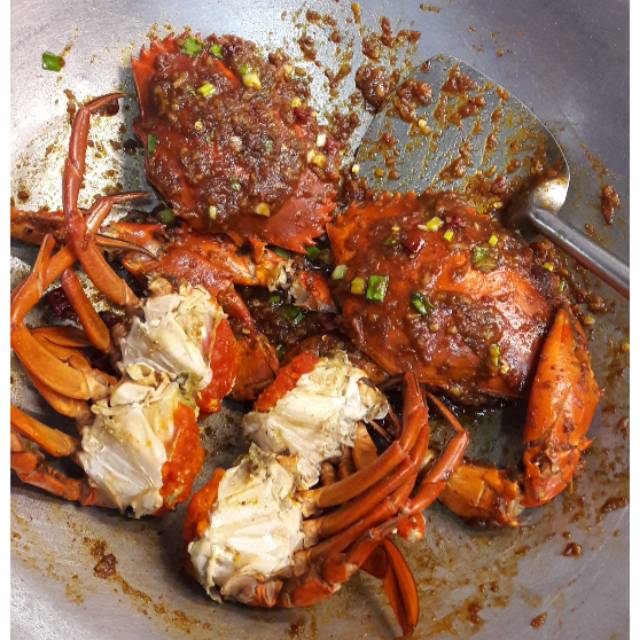

Kepiting Telur Bumbu Asap