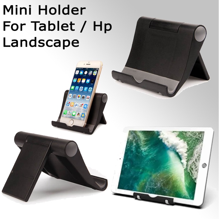 Landscape Holder Tablet HP Desk Android Multi Angle Stand Adjustable iPhone