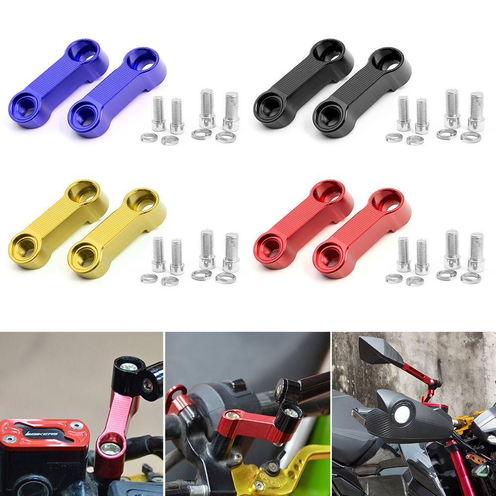 Populer Spion Ekstensi Riser Aksesoris Motor Sekrup Bracket Maju Transfer Spion Aksesoris