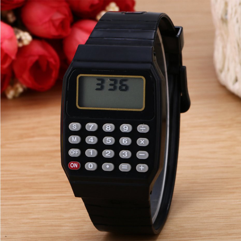 calculator digital watch