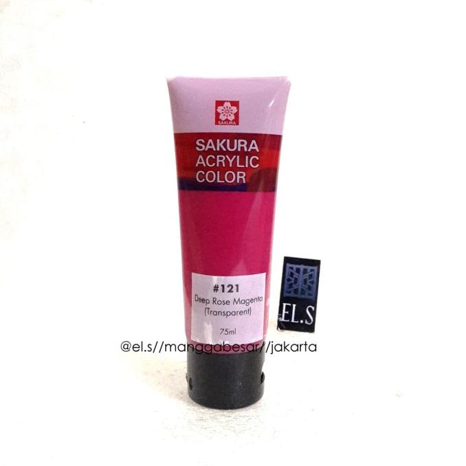 

TERLARIS Sakura Acrylic Paint Deep Rose Magenta ( Cat Acrylic )/CAT AKRILIK SET/CAT AKRILIK SET 24 WARNA/CAT AKRILIK PASTEL/CAT AIR/CAT AIR LUKIS SET/CAT AIR GIOTTO/KUAS LUKIS 1 SET/KUAS LUKIS KECIL/KUAS LUKIS LENGKAP/KANVAS LUKIS/KANVAS LUKIS