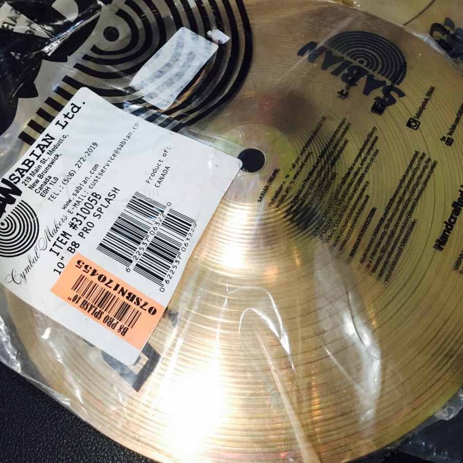 Cymbal Sabian B8 Pro Splash 10"