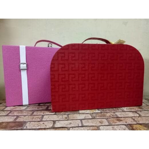 

BOX / CONTAINER / PACKAGING / GOODIE BAG/ TEMPAT KUE CANTIK PINK&MERAH