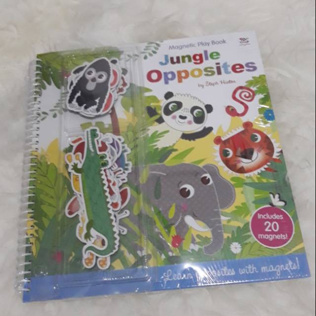 magnetic play book series