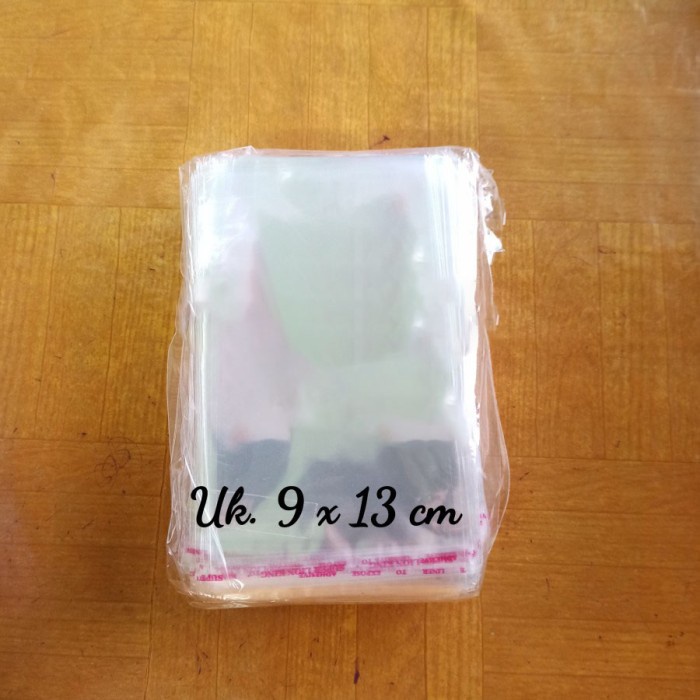 Plastik OPP Lem Seal / Plastik Amplop Angpao Lebaran Uk. 9x13 / 8x13 cm