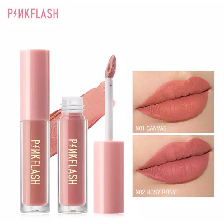 PINKFLASH Lipstik Matte cair Tahan Lama
