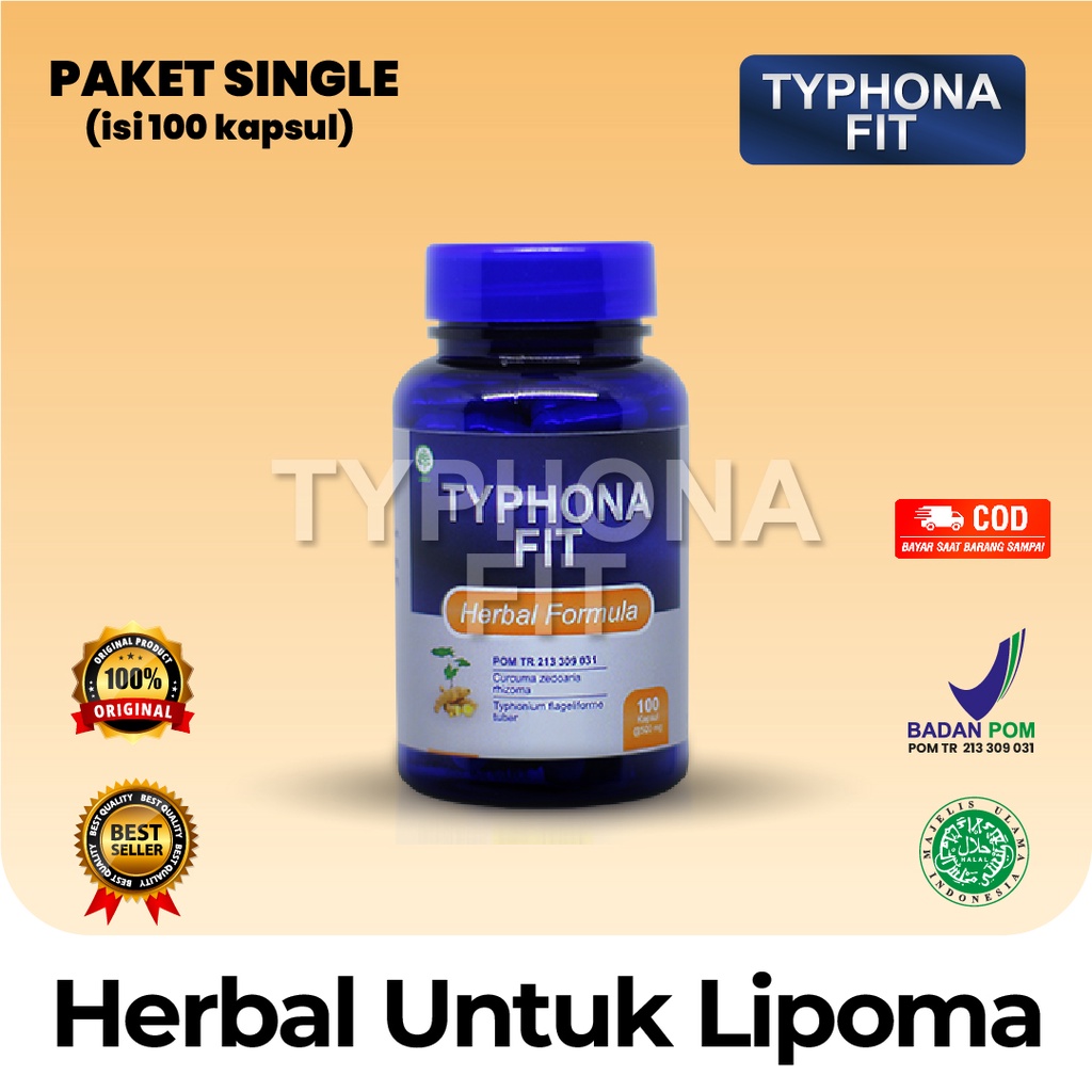 Typhona Fit 100% ASLI - HERBAL UNTUK ATASI LIPOMA
