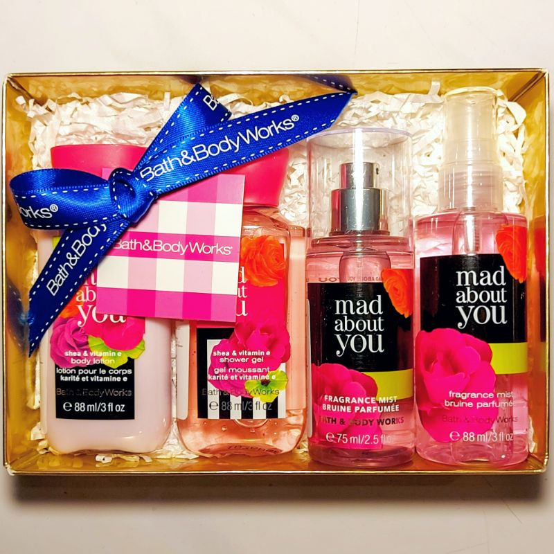 BBW MAD ABOUT YOU GIFT SET PAKET BATH &amp; BODY WORKS