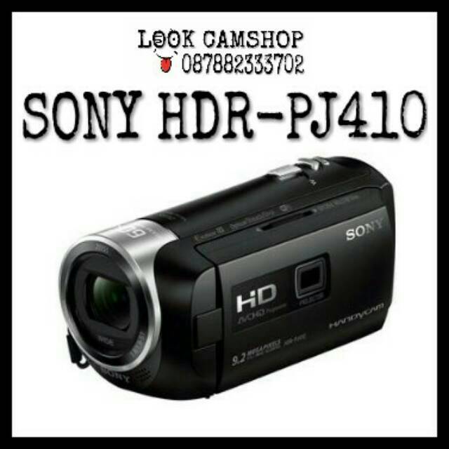 HANDYCAM CAMCORDER SONY HDR-PJ410 SONY PJ410 SONY PJ 410