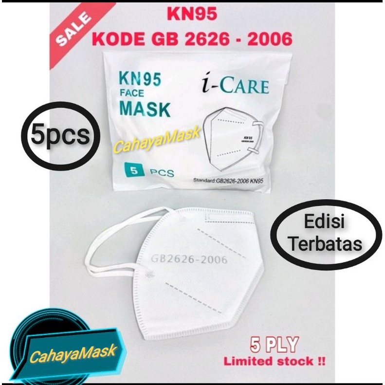 Masker Kn95 5ply 5pcs I-Care