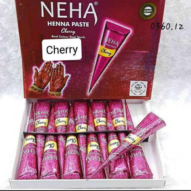 [12pcs] NEHA HENNA PASTE