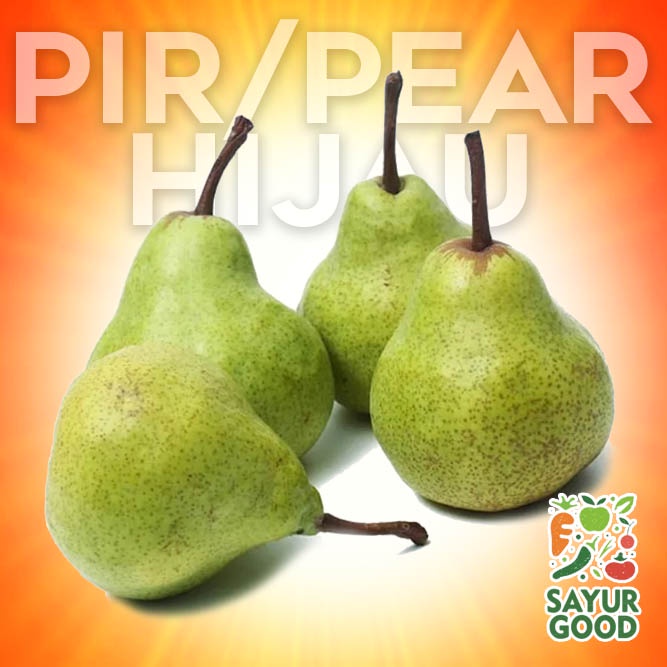 

Sweet Pear Segar / Pir Packham / Buah Pear Manis Fresh 1Kg (Buah Segar)