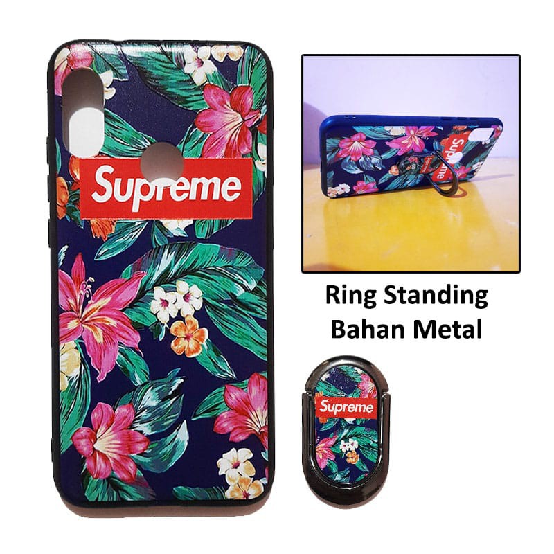 Case hp murah import  J7 2018 J3 2018 Gambar PLUS Ring Standing Metal  Casing Hardcase Motif cowok