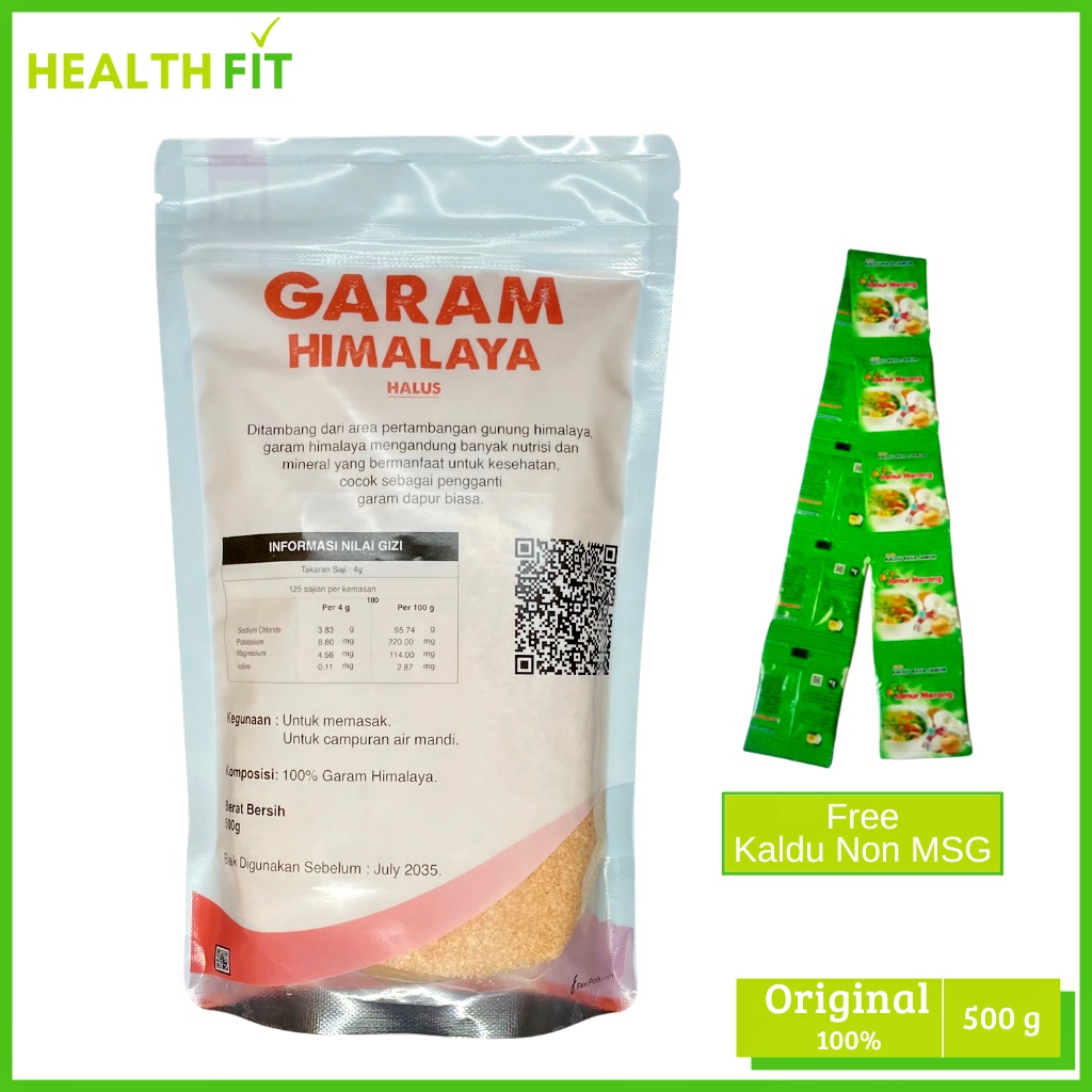 Garam himalaya himalayan salt original organic  500 gram