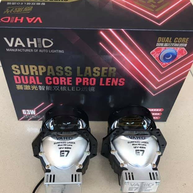 Projector BILED Vahid E7 Laser 63w free devil eye 360