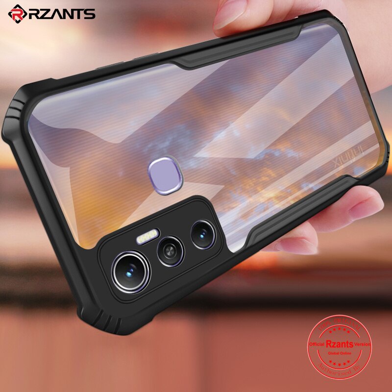 Case Infinix Hot 12I 2022 Armor Shield Shockproof Airbag Transparent Premium Softcase