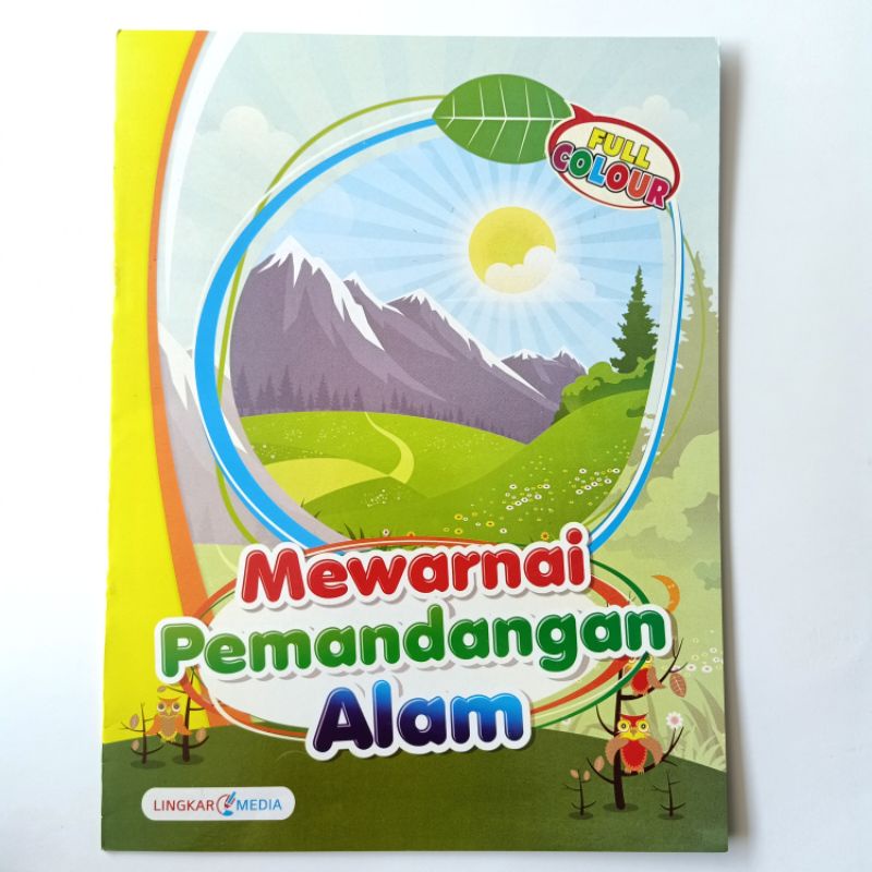 Buku Mewarnai Anak / Mewarnai Full Color Anak TK SD