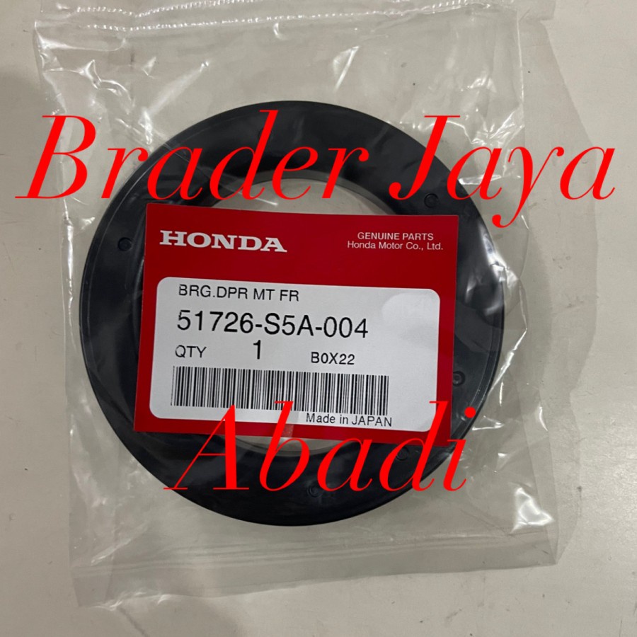 BEARING LAHAR SUPPORT SHOCKBREAKER DEPAN STREAM CRV GEN 2 CIVIC ES CENTURY VTI S ASLI 2001 2002 2003