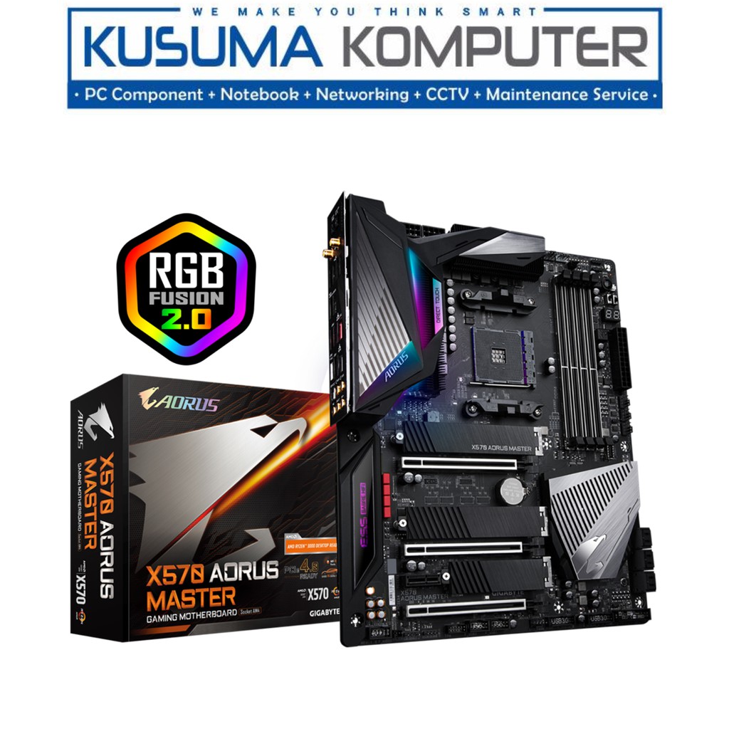 Gigabyte Motherboard X570 AORUS MASTER