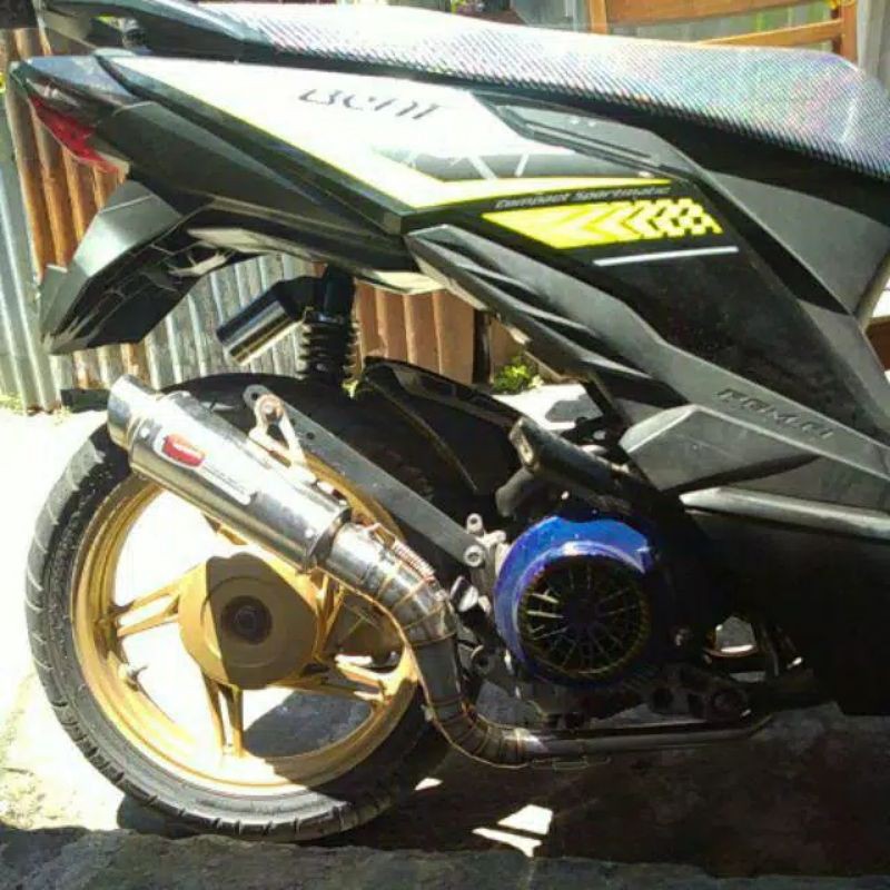 Knalpot Cld monster Beat fi beat karbu beat street Scoopy