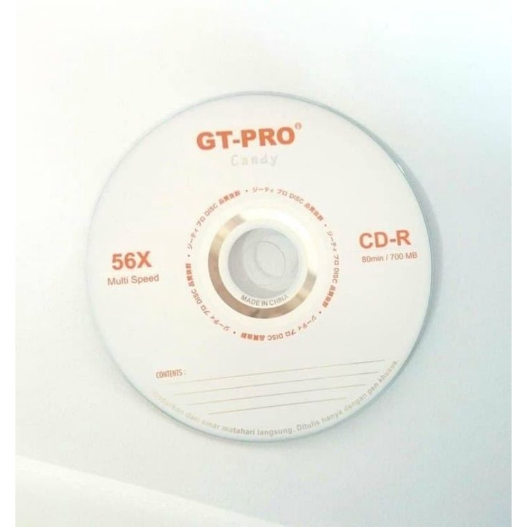 CD R / CD R Kosong GT-PRO