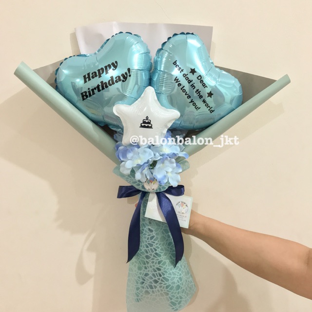 

Buket balon / buket custom nama / buket custom