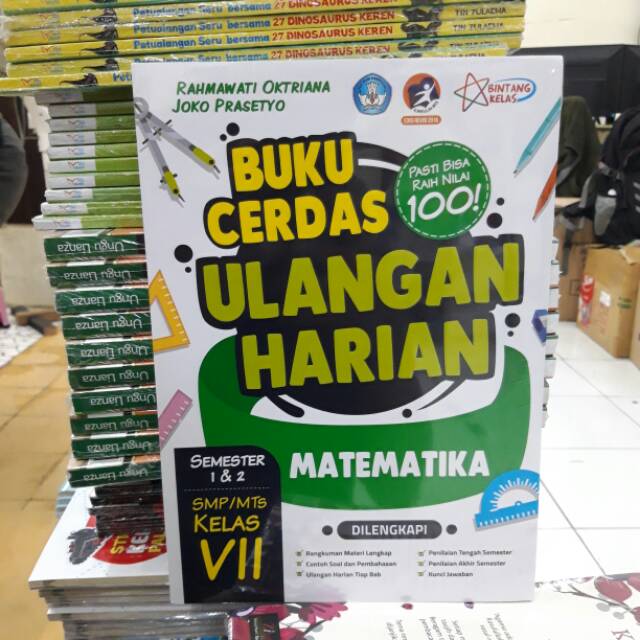 Buku Cerdas Ulangan Harian Matematika Kelas 7 Shopee Indonesia