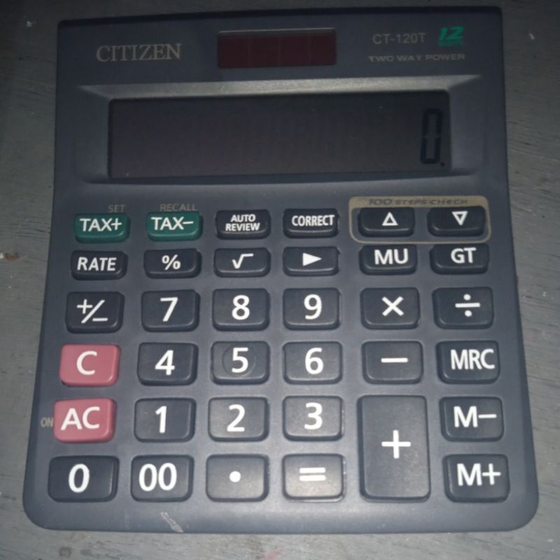 

Calculator CITIZEN CT-120T