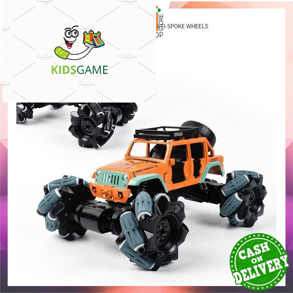 OFM-M198 Mainan Mobil Remote Control Sensor Tangan Mobil RC Rock Crawler Mobil Remot Control Off