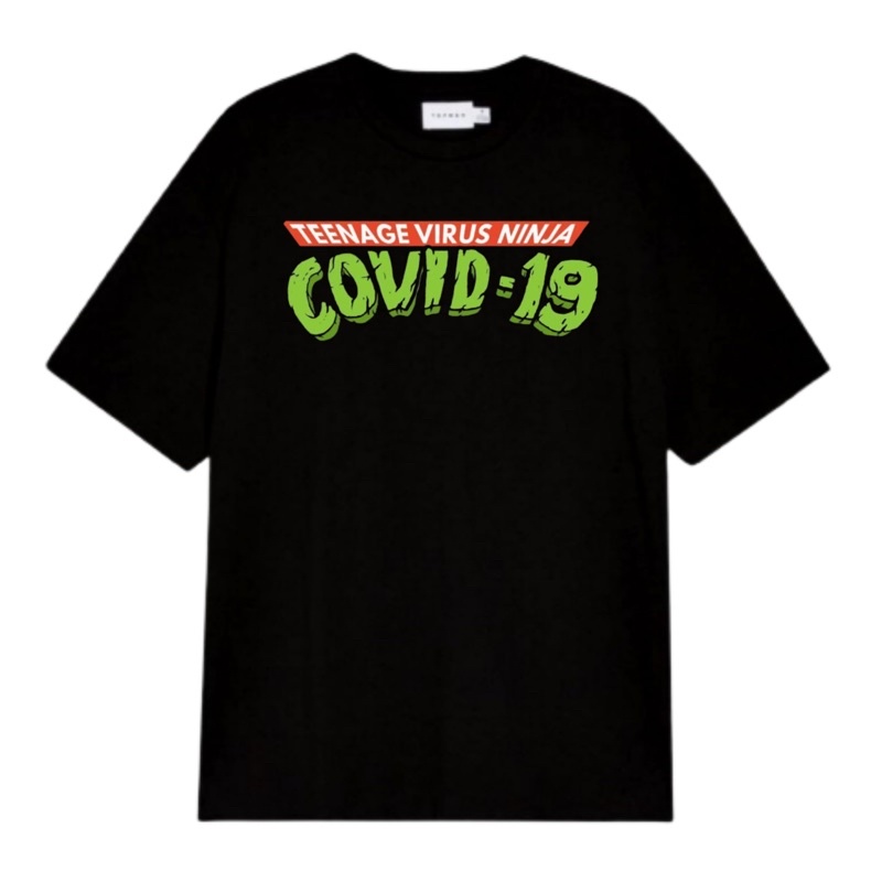 KAOS BAJU COVID-19 DEWASA ANAK - Tshirt Unisex AESTHETIC Distro Pria Wanita Anak Laki laki Dewasa 24
