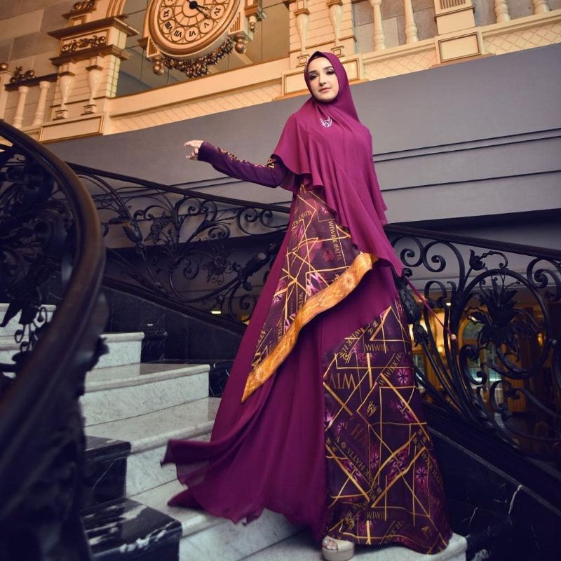 Khadijah Syari Premium Original wiwiek hatta luxury syari