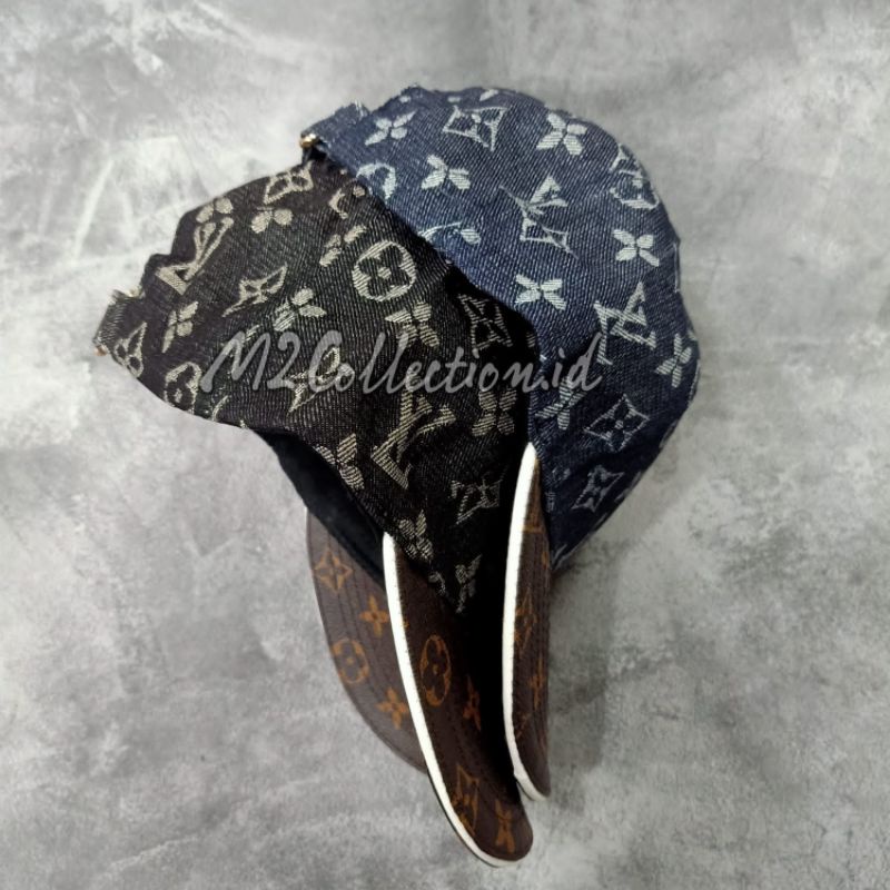 topi  LV Monogram baseball topi premium impor unisex