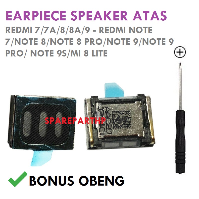 EARPIECE SPEAKER ATAS REDMI 7/8/8A/REDMI NOTE 7/NOTE 8/NOTE 8 PRO