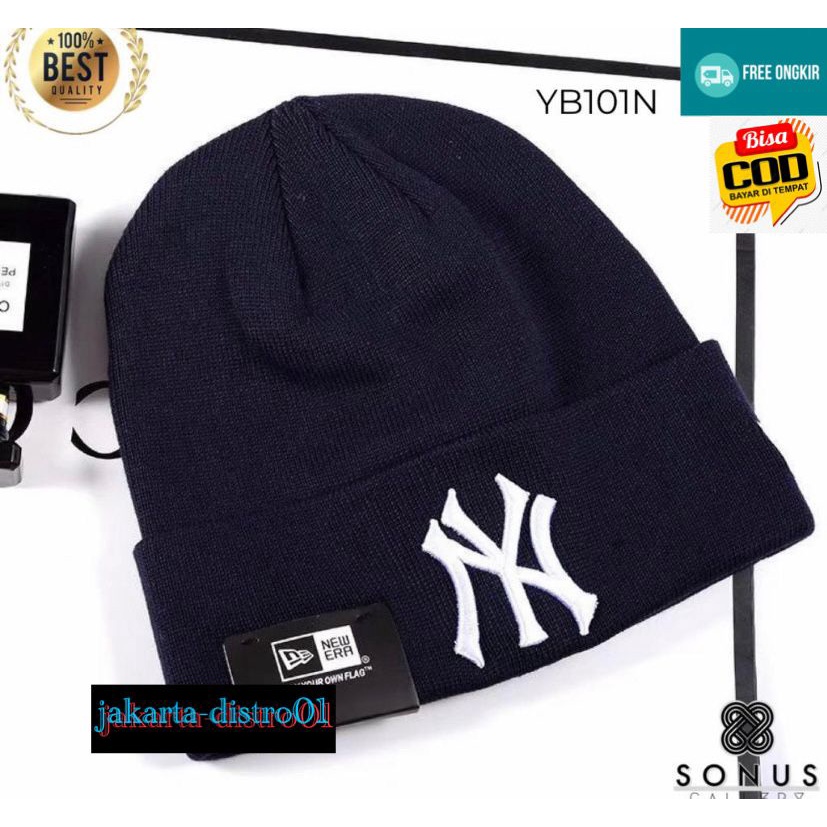 Kupluk beany hat model NY new york riginal import/kupluk terlaris dan terpopuler