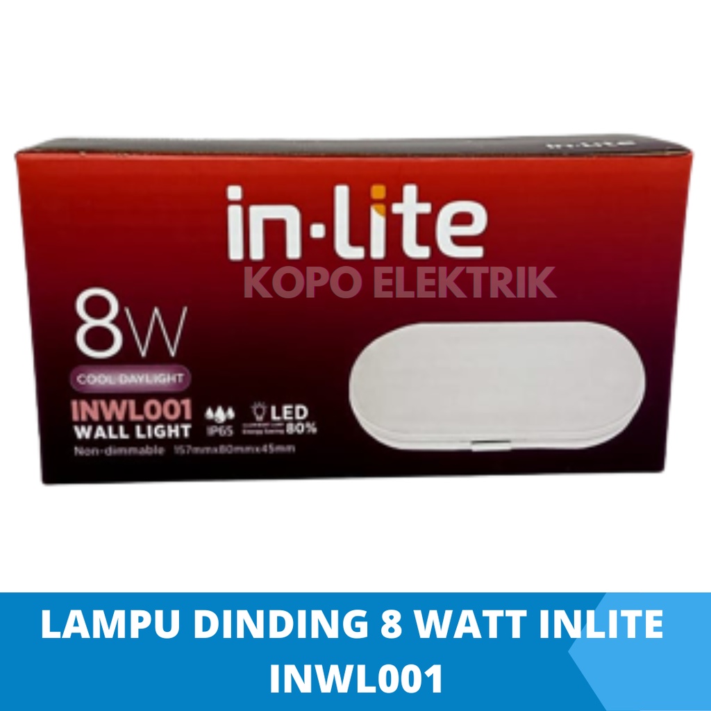 Inlite Lampu Tangga / Lampu dinding Outbow INWL001 8 watt