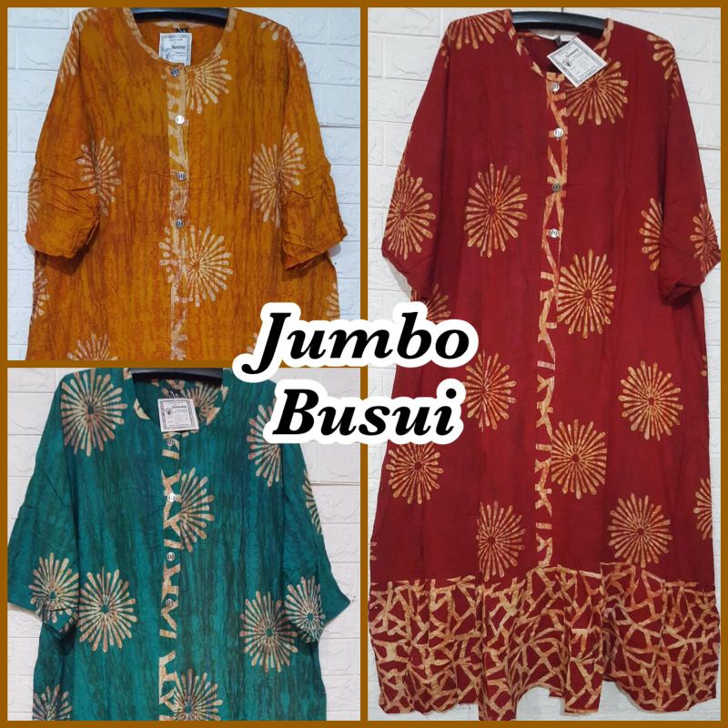 SAMMY BAJU TIDUR DASTER PANJANG HIJAB BATIK SAMMY PEKALONGAN KEKINIAN VIRAL ADEM MURAH JUMBO LD 130