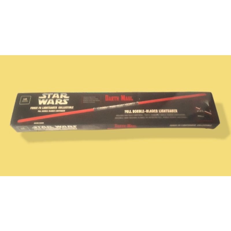 2006 Star Wars Darth Maul force FX Lightsaber by Master Replicas