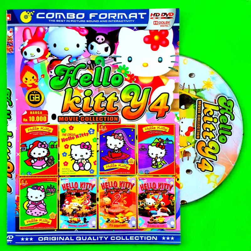 KASET VIDEO FILM HELLO KITTY ANIMASI ANAK PEREMPUAN - KASET PILEM KARTUN EDUKASI TERLENGKAP