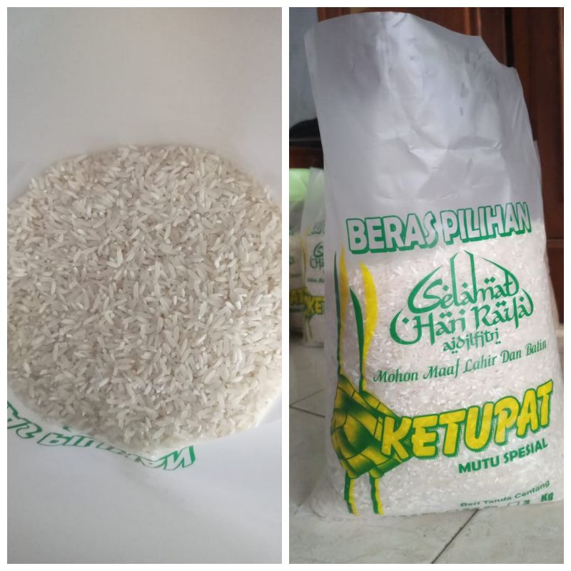 

Beras zakat super kemasan 3kg.Kualitas terjamin.