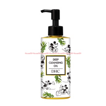 DHC Deep Cleansing Oil 200ml Pembersih Muka Penghapus Make up Tahan Air DHC Cinderella Mickey Mouse Edition