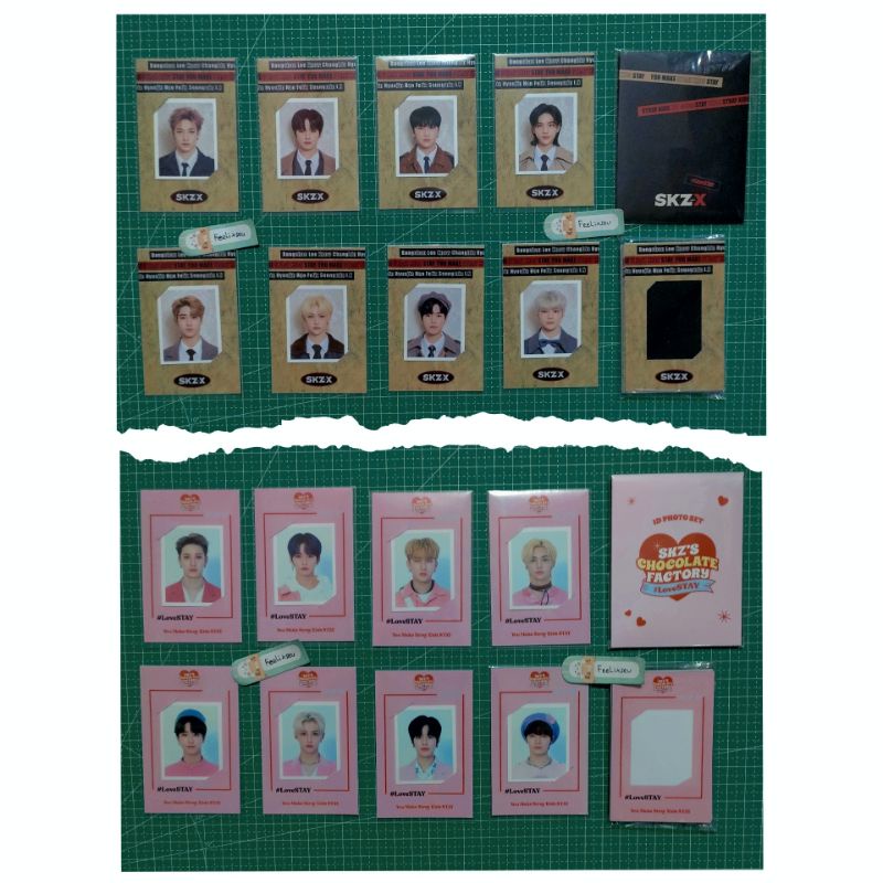 [READY STOCK] Sharing OFFICIAL STRAY KIDS 1ST #LoveSTAY 'SKZ-X' MD - ID Picture ID PICT PHOTO TICKET