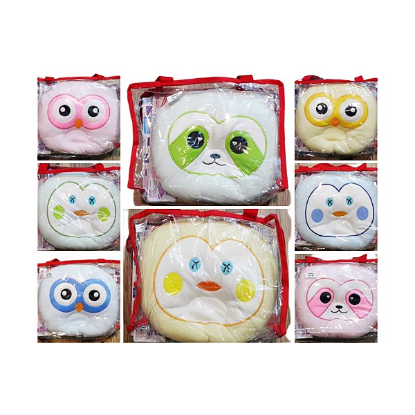 Lusty Bunny Parcel Giftset Bantal Peyang+Feeding Set Bayi