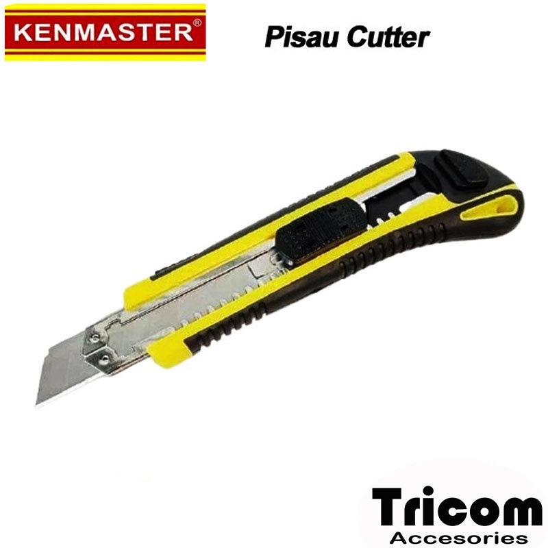 Pisau Cutter Besar Kenmaster Auto Reload kater 18mm