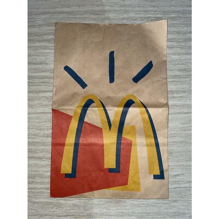 

✨ BISA COD ✨ Paper bag mcdonald Travis scott limited edition mcd