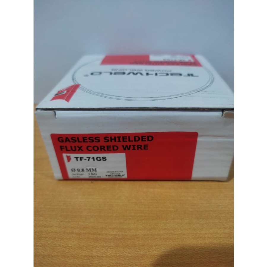 Techweld 0.8mm Kawat Las MIG Flux Core Gasless Wire 1 kg Las Welding
