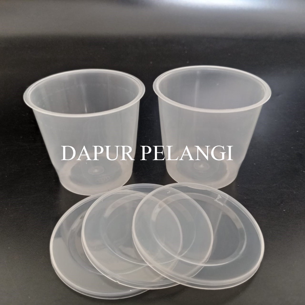 Cup Plastik/Cup Puding/Cup Merpati 150ml