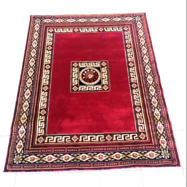 Permadani klasik,Permadani merah,Permadani tebal,Karpet merah hati, Karpet uk 170x230