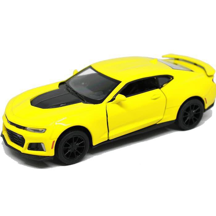CAMARO ZL1 (YELLOW) Diecast Kinsmart Miniatur Mobil Sport